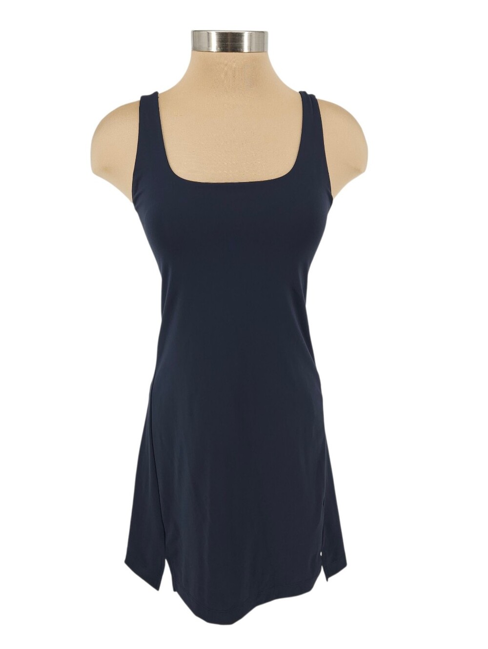 Old Navy Athletic Tennis Dress Blue Sleeveless Bra Shorts Powersoft Stretch XS